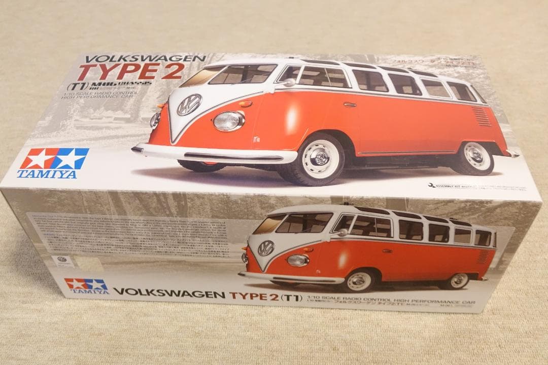 タミヤ フォルクスワーゲンタイプ２ ワーゲンバス M-06シャーシ