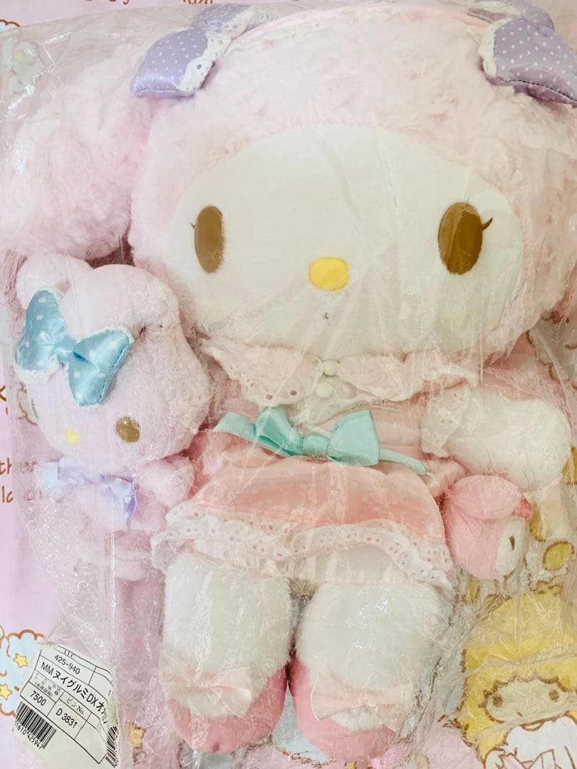 マイメロディ おめかしDXぬいぐるみ マイメロ オメカシ ピピ