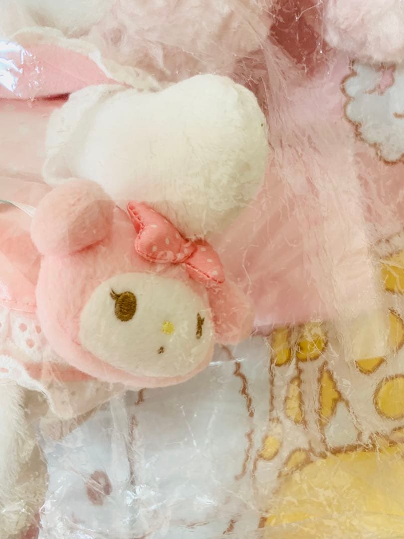 マイメロディ おめかしDXぬいぐるみ マイメロ オメカシ ピピ