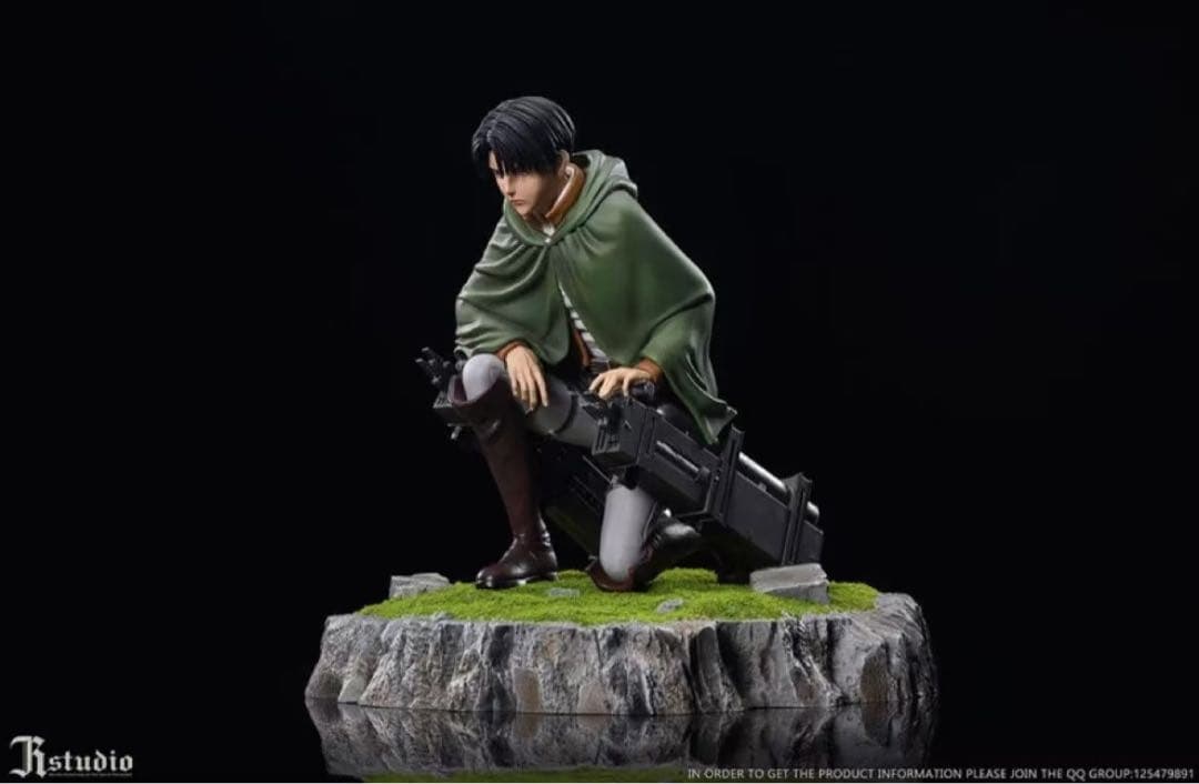 進撃の巨人 エルヴィン·スミ リヴァイ ガレージキット ガレキ スタチュー③