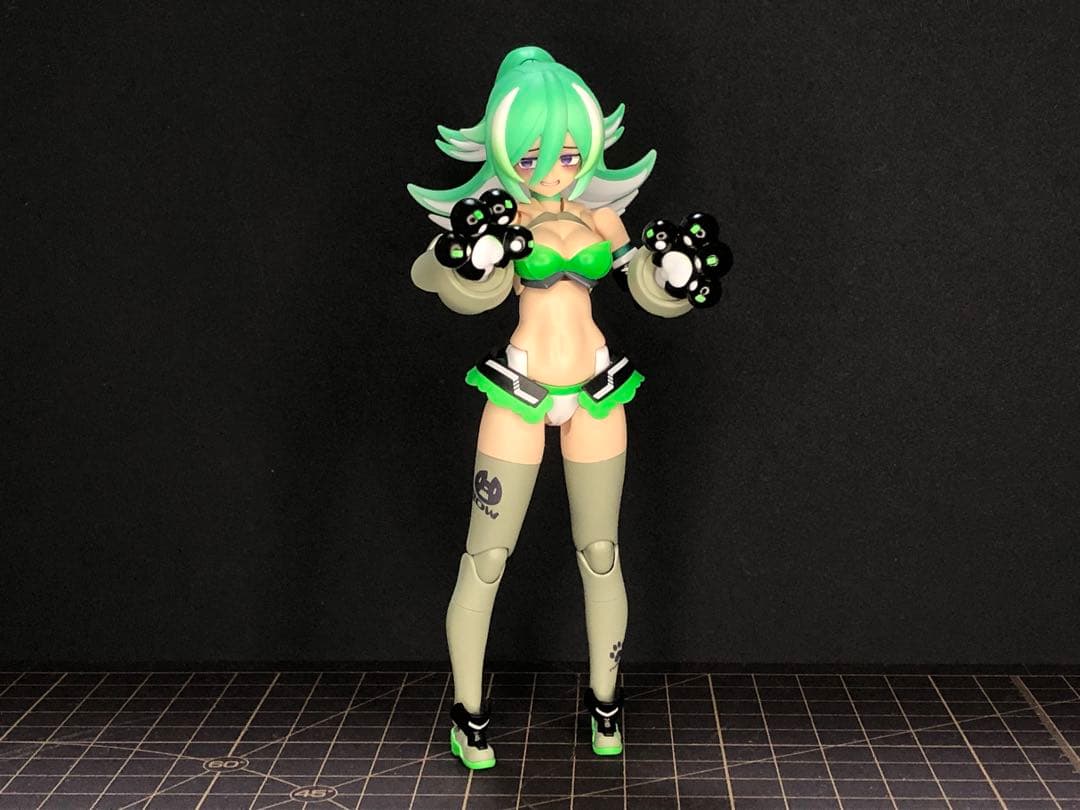 メガミデバイス・PUNI☆MOFUラン 塗装済完成品
