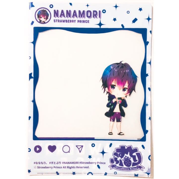 新品★すとぷり【ななもり。】クリアファイル★水着ver.★3点セット