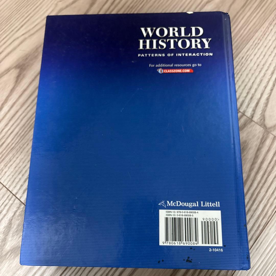 語学・辞書・学習参考書 WORLD HISTORY McDougal Littell