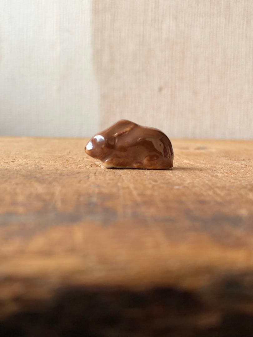 豆人形　戦前のグリコのおまけ　うさぎ