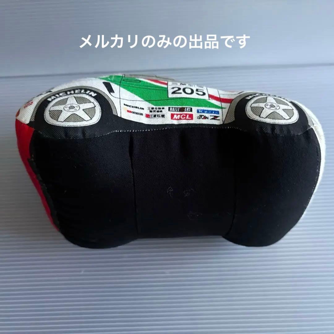 ぬいぐるみ　パジェロ　三菱石油 ラリーアート 205号　篠塚建次郎ダカールラリー