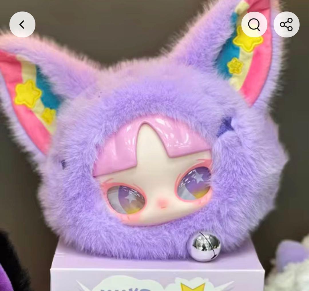 新品♡最安値•レア・シークレット紫♡インズINN'S ぬいぐるみポーチ/バッグ