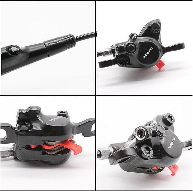 シマノMT200油圧ブレーキ+SRAM160mmローター２枚