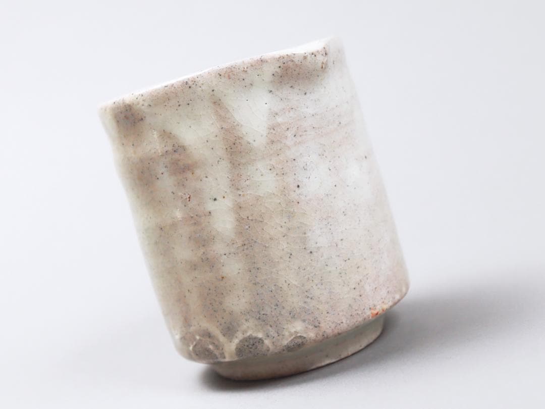 辻協 桃形筒向付 8.7cm×7.5cm 栞 共箱 未使用