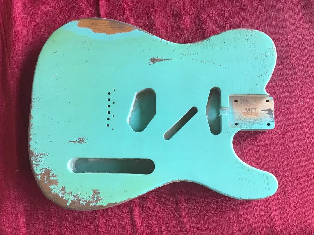 ギター MJT Vintage Aged Nitro Telecaster Body