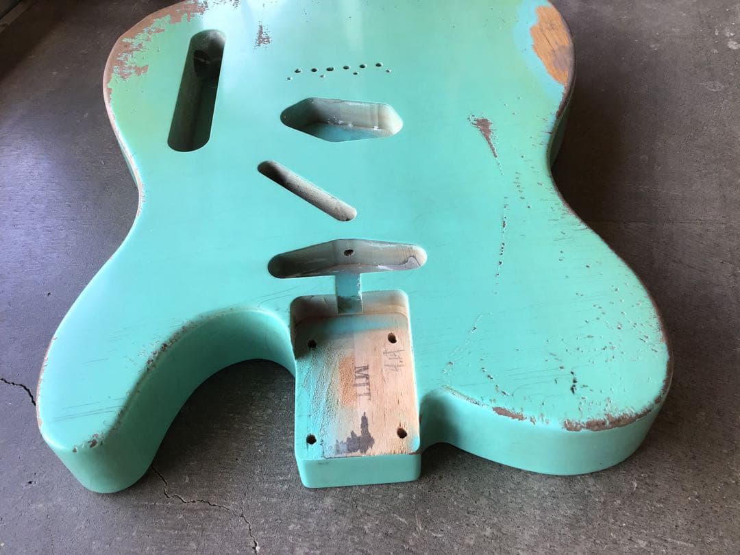 ギター MJT Vintage Aged Nitro Telecaster Body