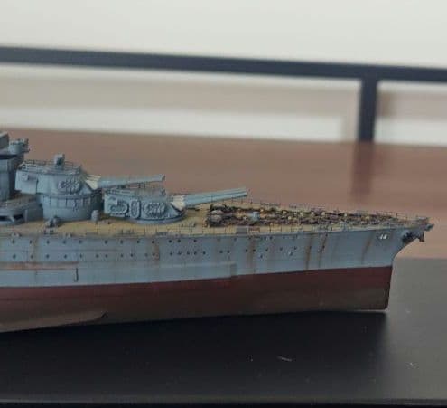 トランペッター 1/700 アメリカ海軍 BB-44 カリフォルニア 1941
