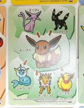 ポケモン　きねんカード　イーブイ
