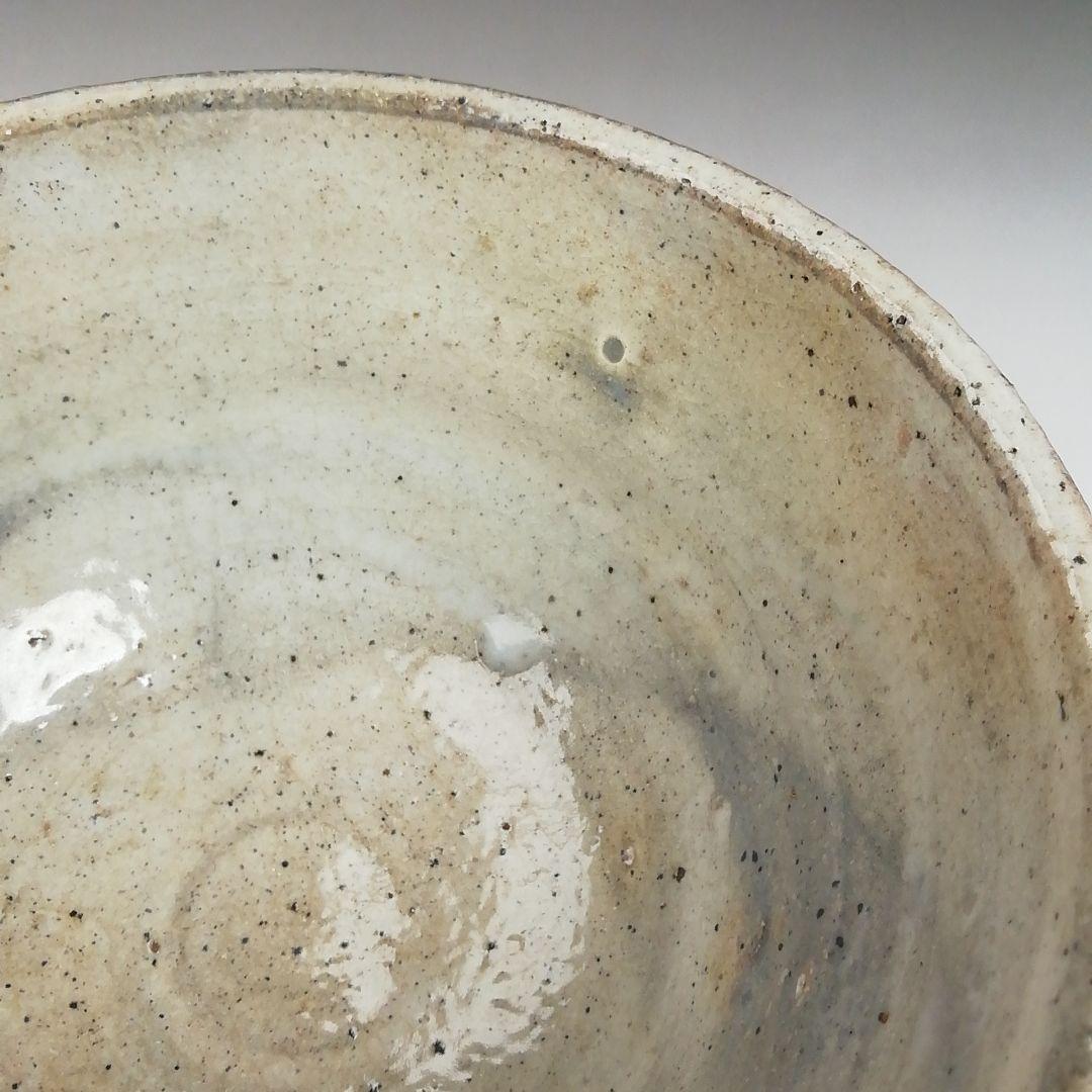 Ｓ８６４　茶碗　『唐津茶碗』『四代　中野陶痴造』　共箱　抹茶碗　茶道具