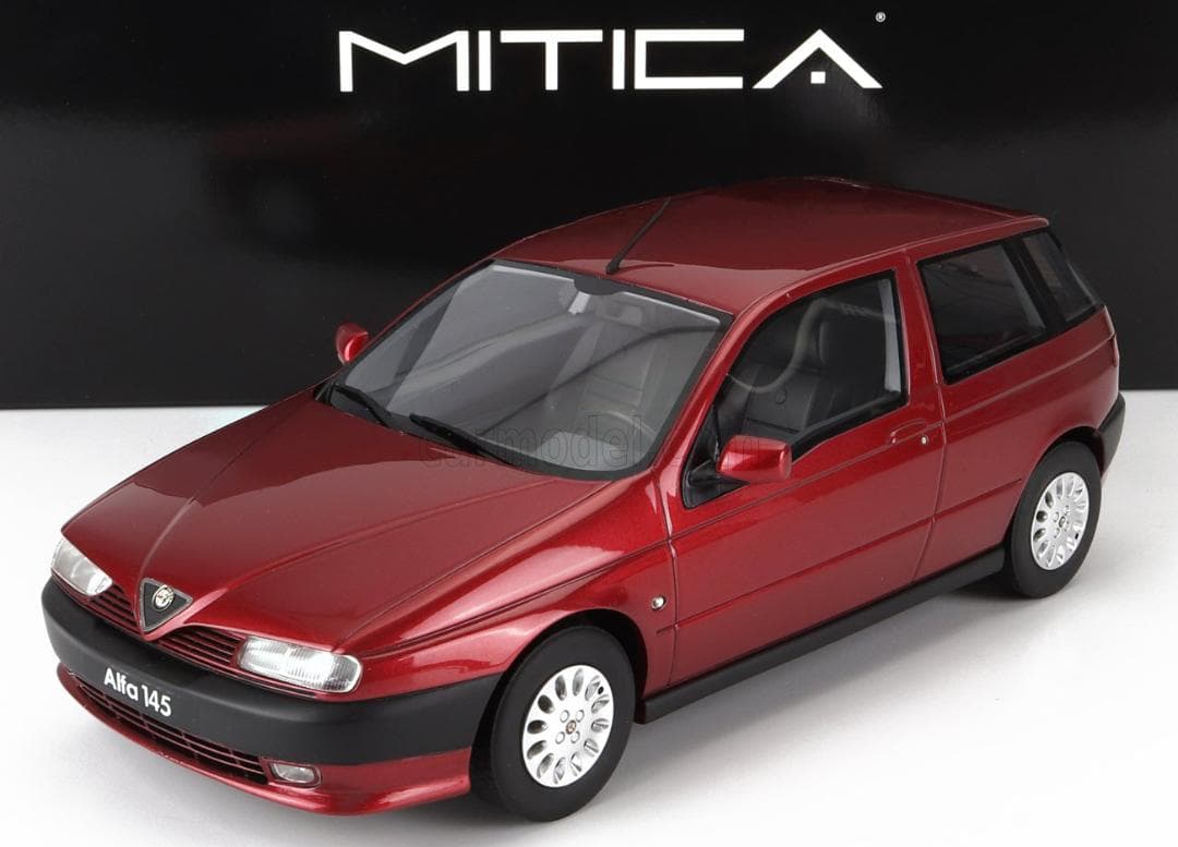 MITICA 1/18 アルファロメオ 145 1995 (レッドメタリック)