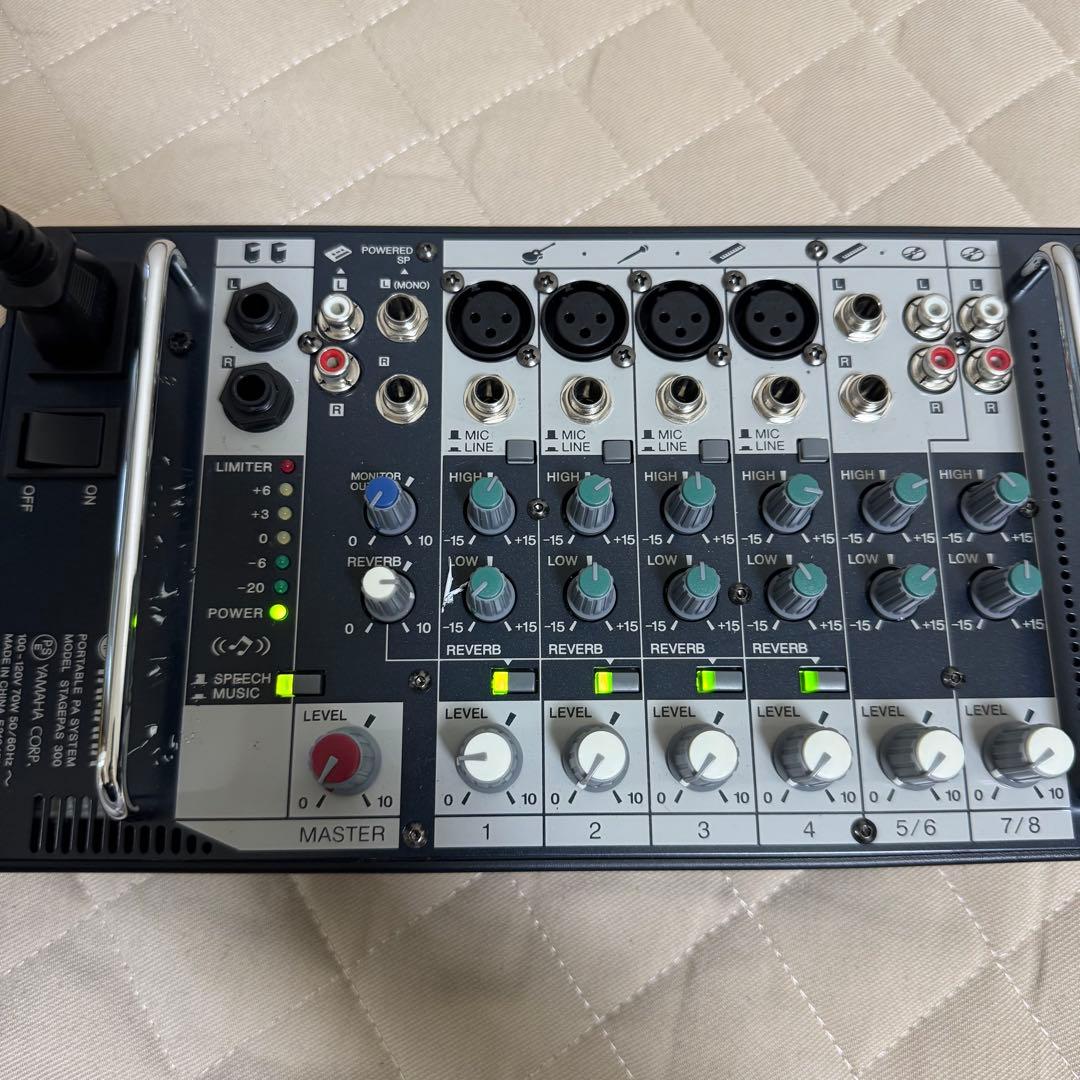 Yamaha STAGEPAS 300 ポータブルPAシステム 音出し確認済み