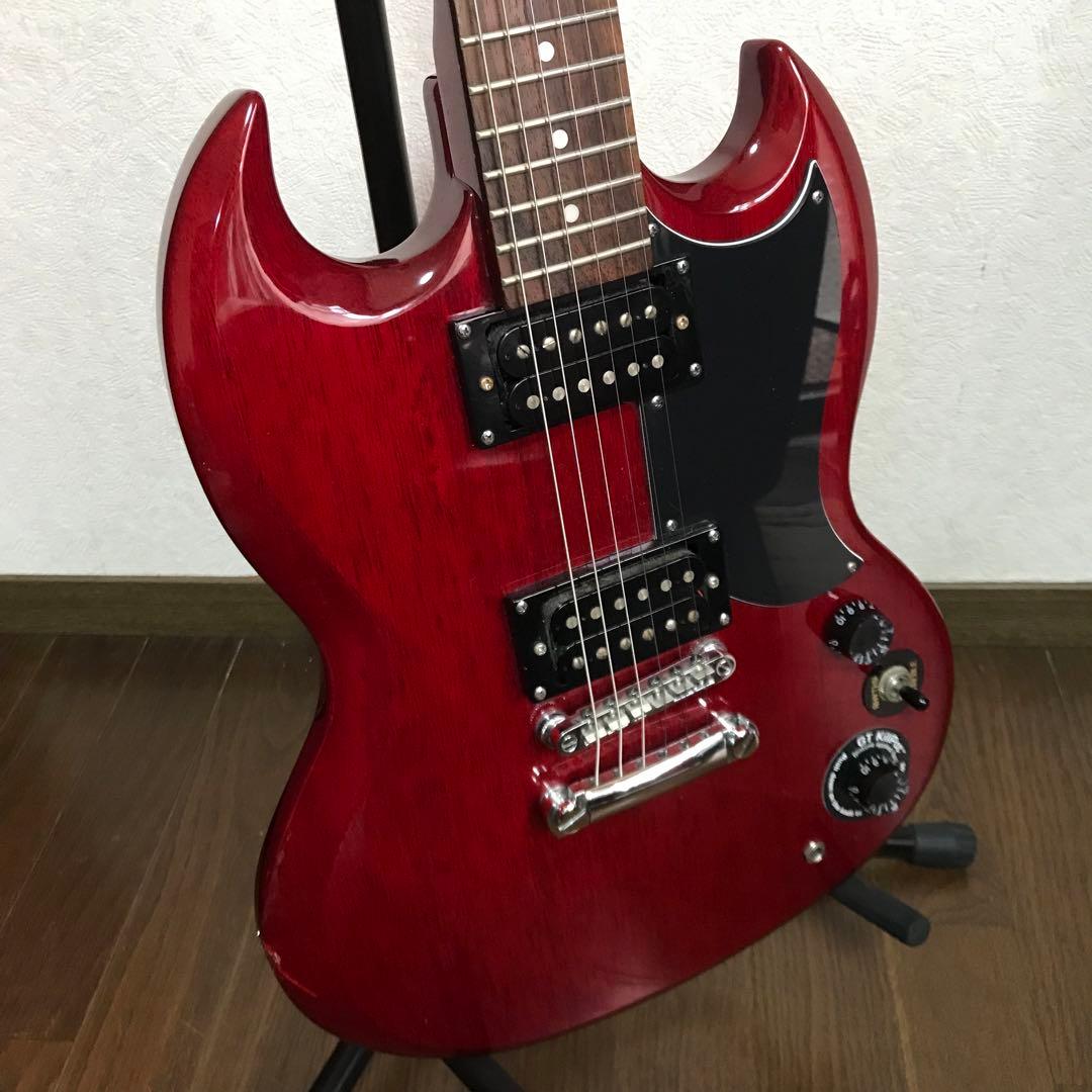エピフォン　SG スペシャル　Epiphone ギターカバー付き