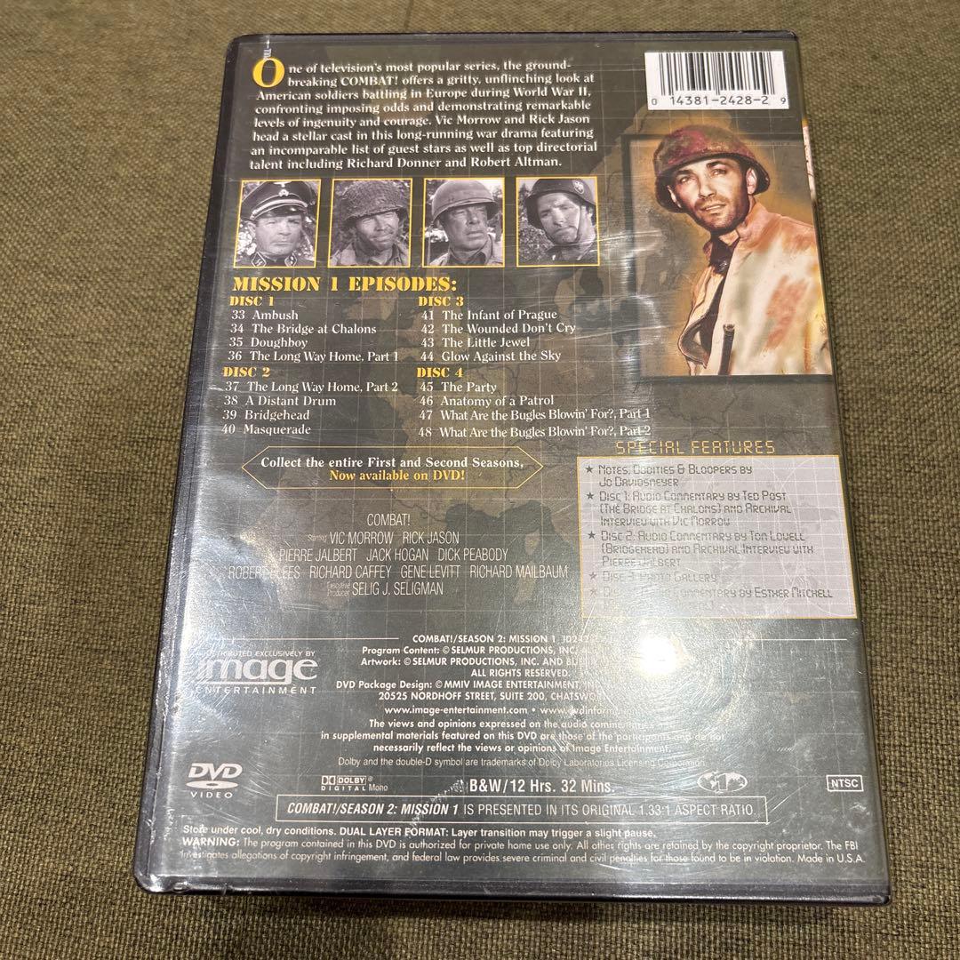 洋画・外国映画 COMBAT! SEASON 2 MISSION 1 DVD