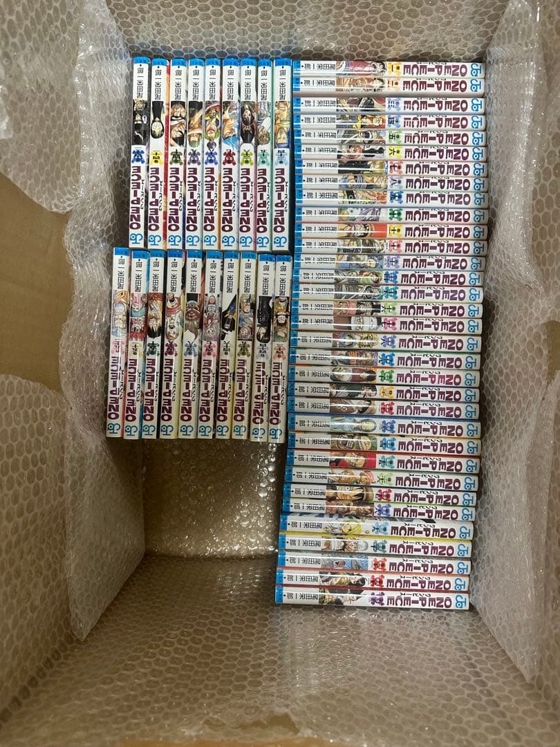 ワンピース単行本１〜102巻、107巻 +ファンブック、シール