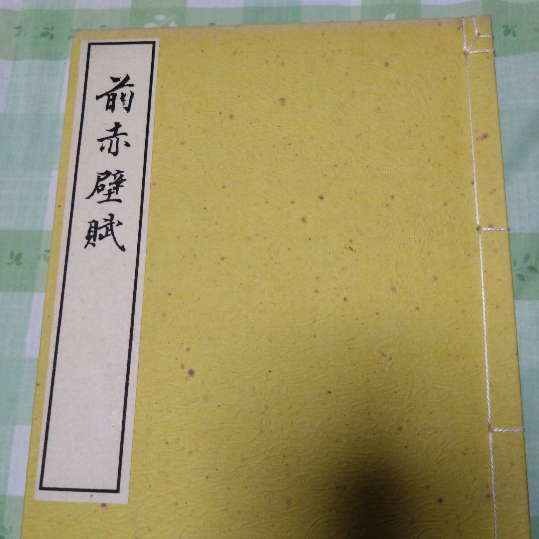 ♥14日終了♥10%OFF 古書　渋沢栄一　大学及前赤壁賦 2冊セット　ケース付