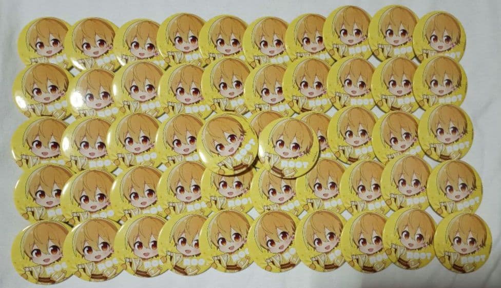 すとぷり　るぅと　缶バッチ　2022　summer デフォ