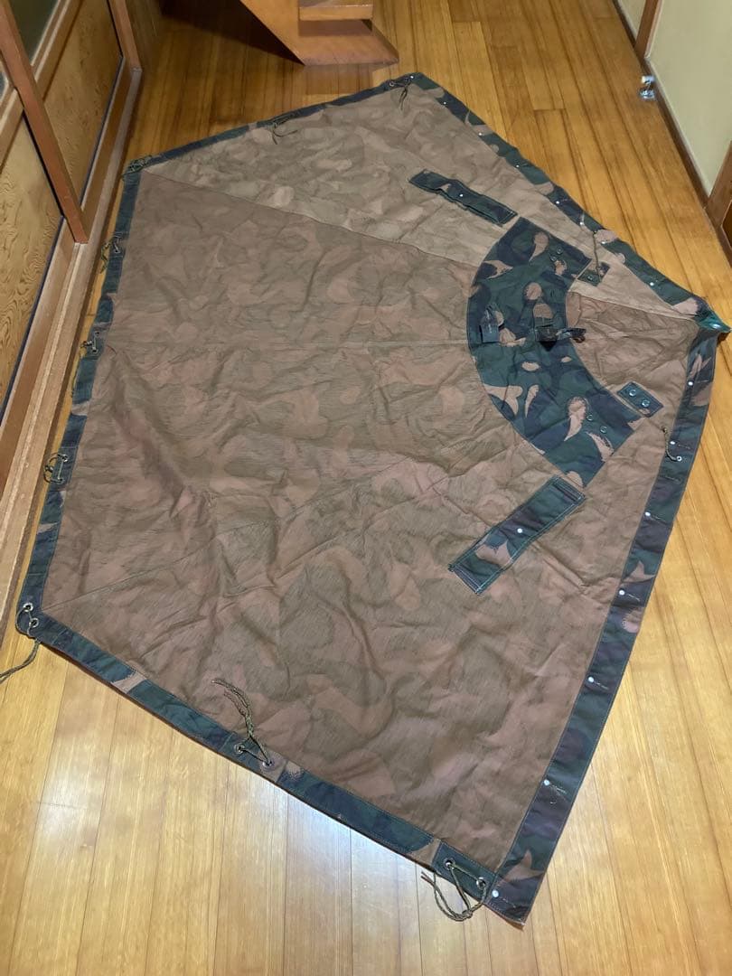 ❗️最終値下❗️ハンガリー軍幕 極美品 デッドストック ハリケーンカモ 2枚