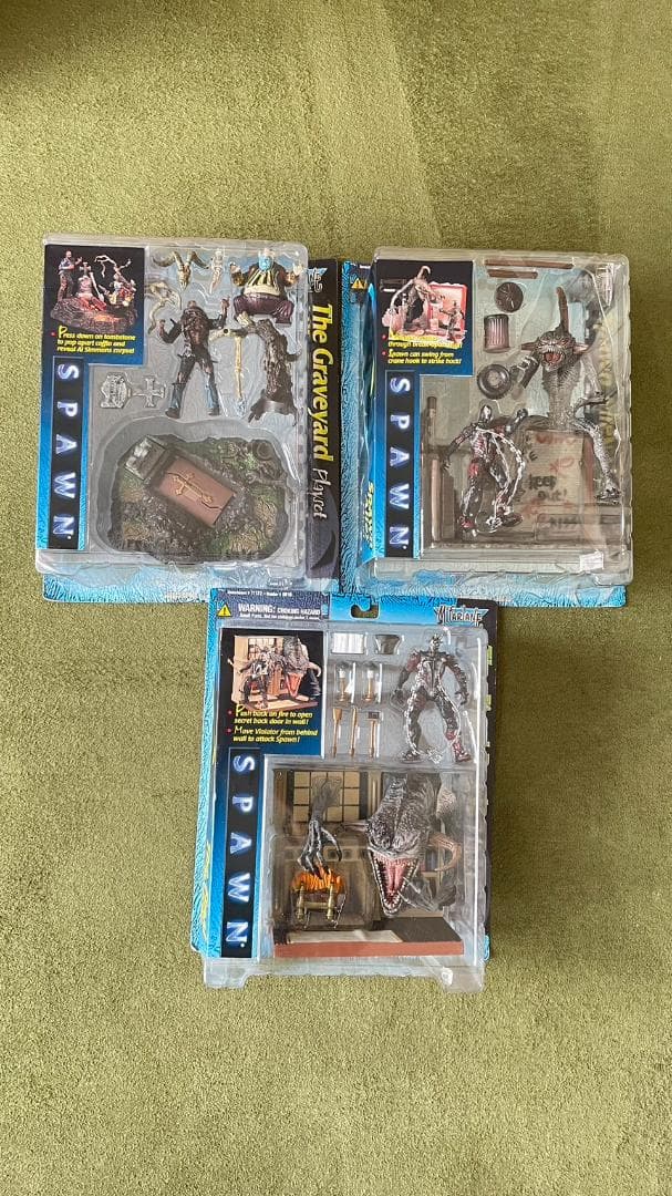 SPAWN*スポーン フィギュア【3個フルセット】*McFarlane TOYS