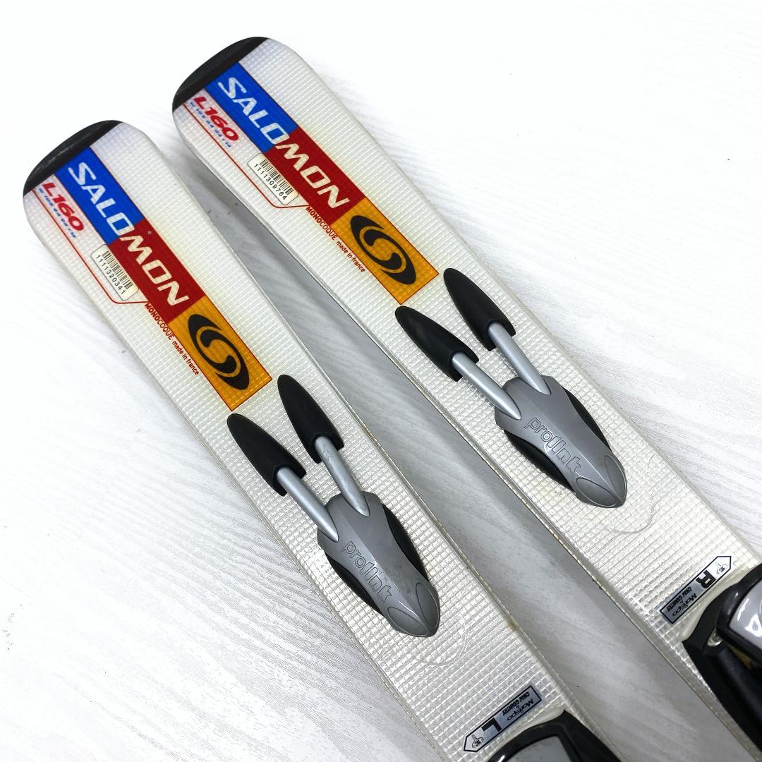 SALOMON サロモン メンズ スキー セット 160cm 27-27.5 板