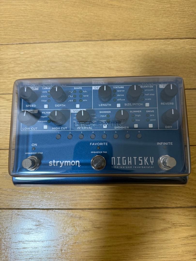 Strymon / Nightsky decksaver製カバーセット