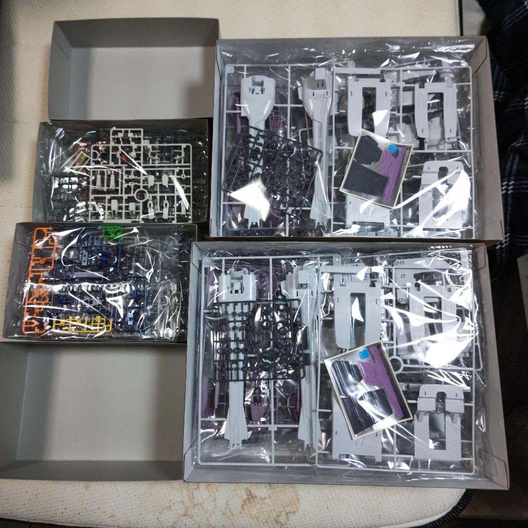 HG デュエル、バスター、ミーティア×2セット