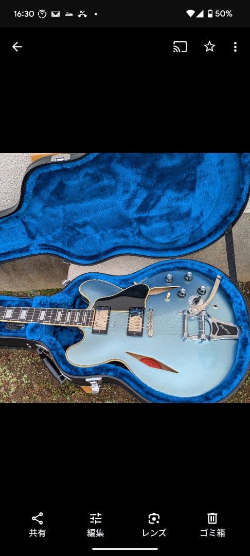 Epiphone ES-355 ペルハムブルー ハードケース付き