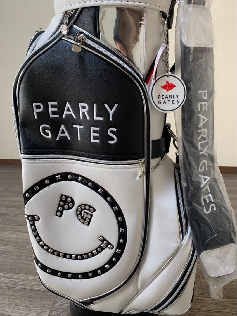 PEARLY GATES パーリーゲイツ　キャスター付キャディバッグ