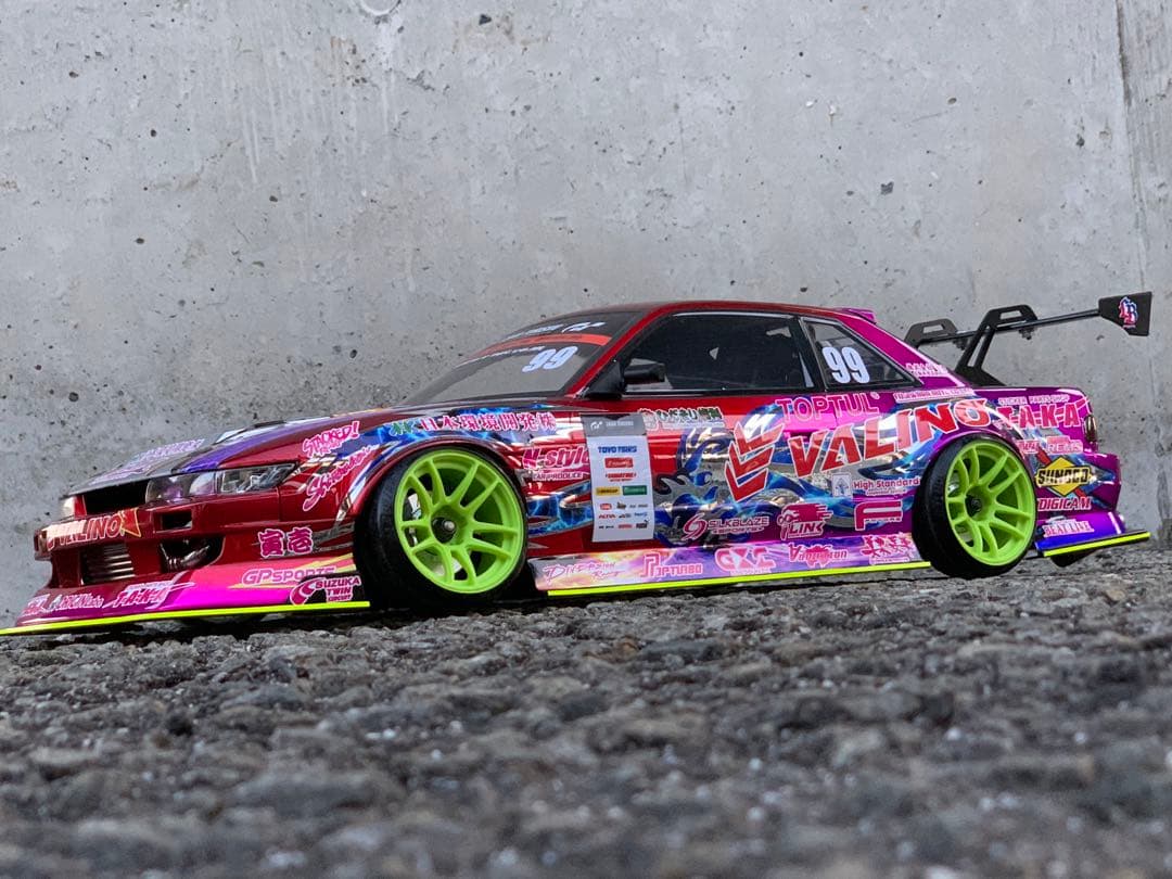アディクション S13 シルビア 2024中村直樹選手　キャンディラメ塗装未使用
