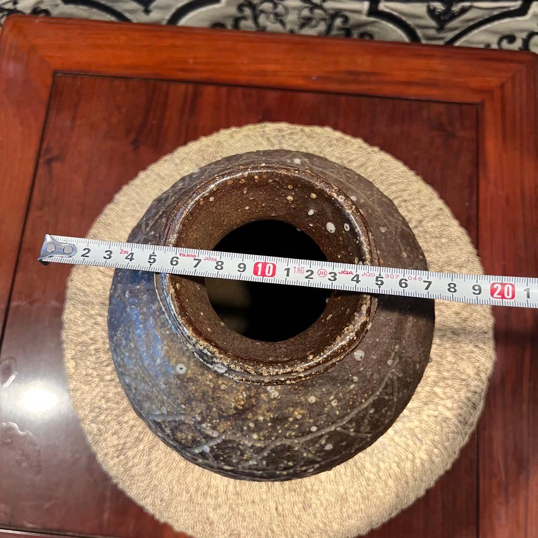 信楽焼　壺　花器　花入　Japanese traditional crafts