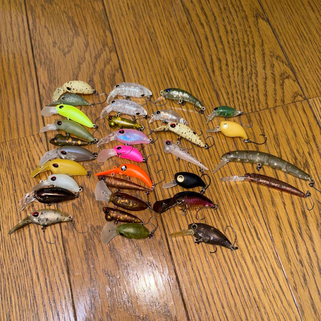 【ルアー計133点•その他小物あり】 エリアトラウト 管釣り引退セット