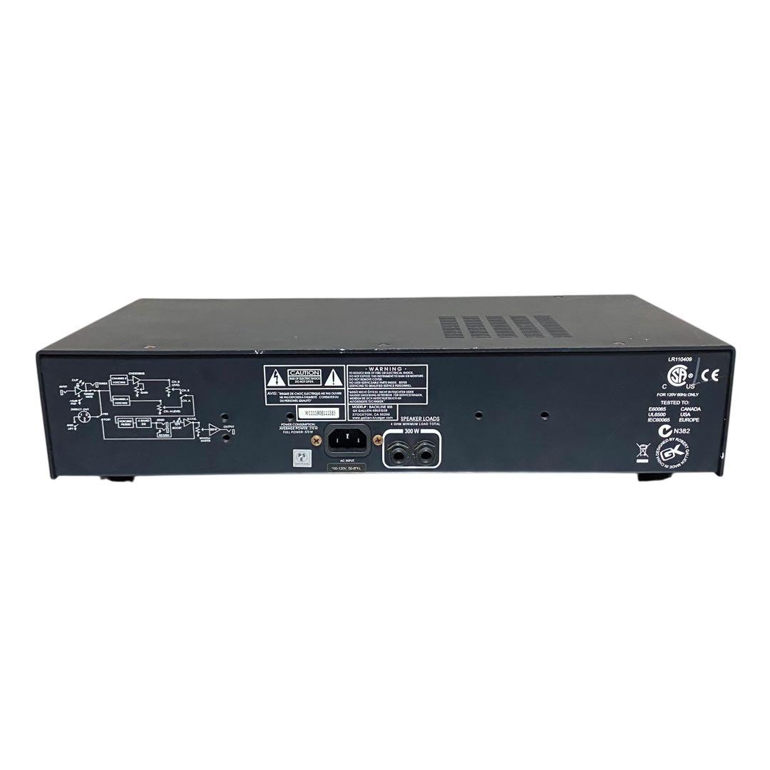 【現状品】ギャリエンクルーガーBACKLINE600 ヘッドアンプ　ベースアンプ