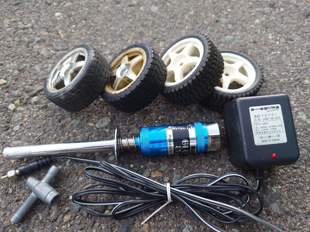 1/10タミヤ 4WD エンジン　ドリフトカー即走行可