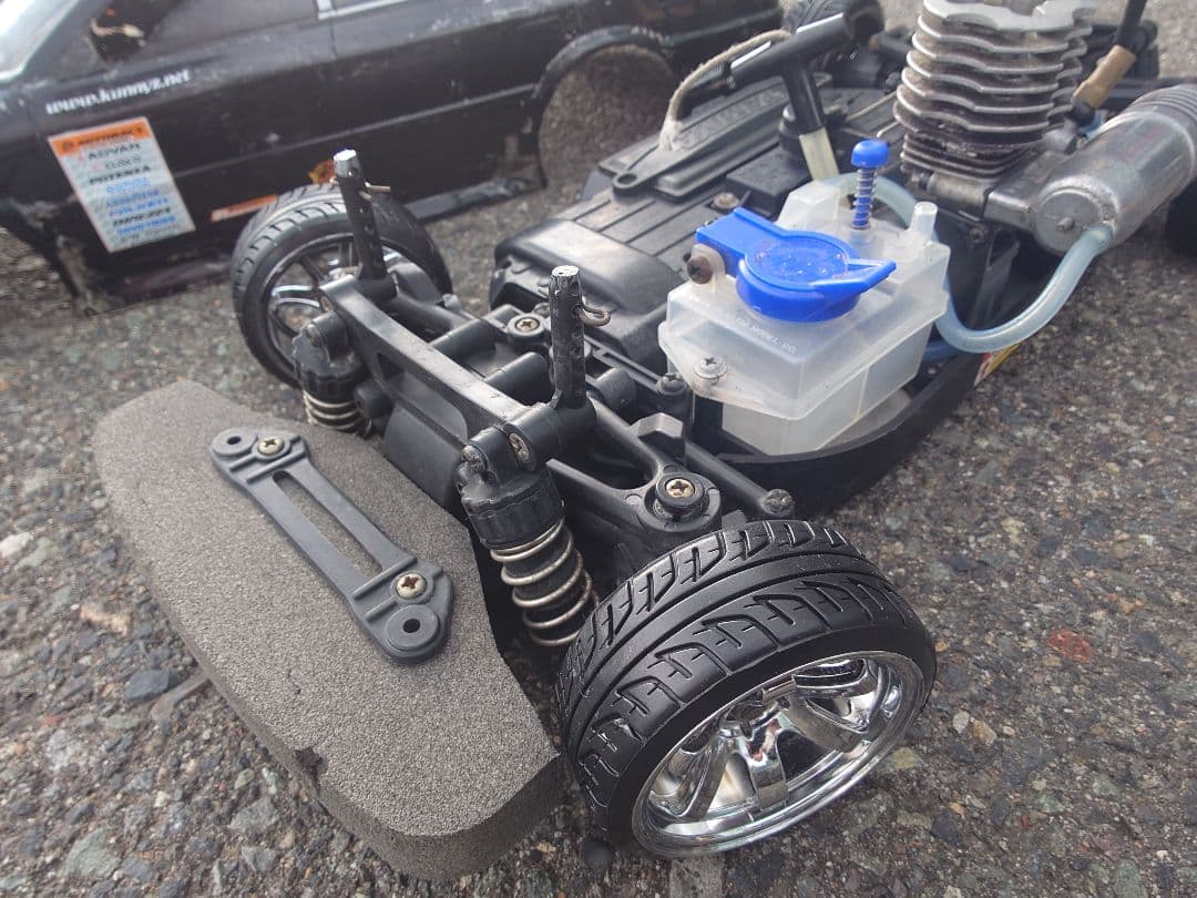 1/10タミヤ 4WD エンジン　ドリフトカー即走行可