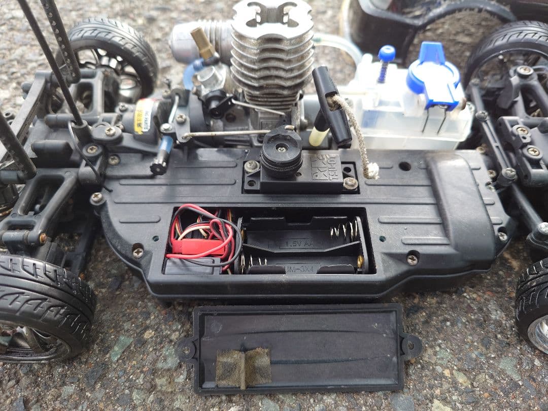 1/10タミヤ 4WD エンジン　ドリフトカー即走行可