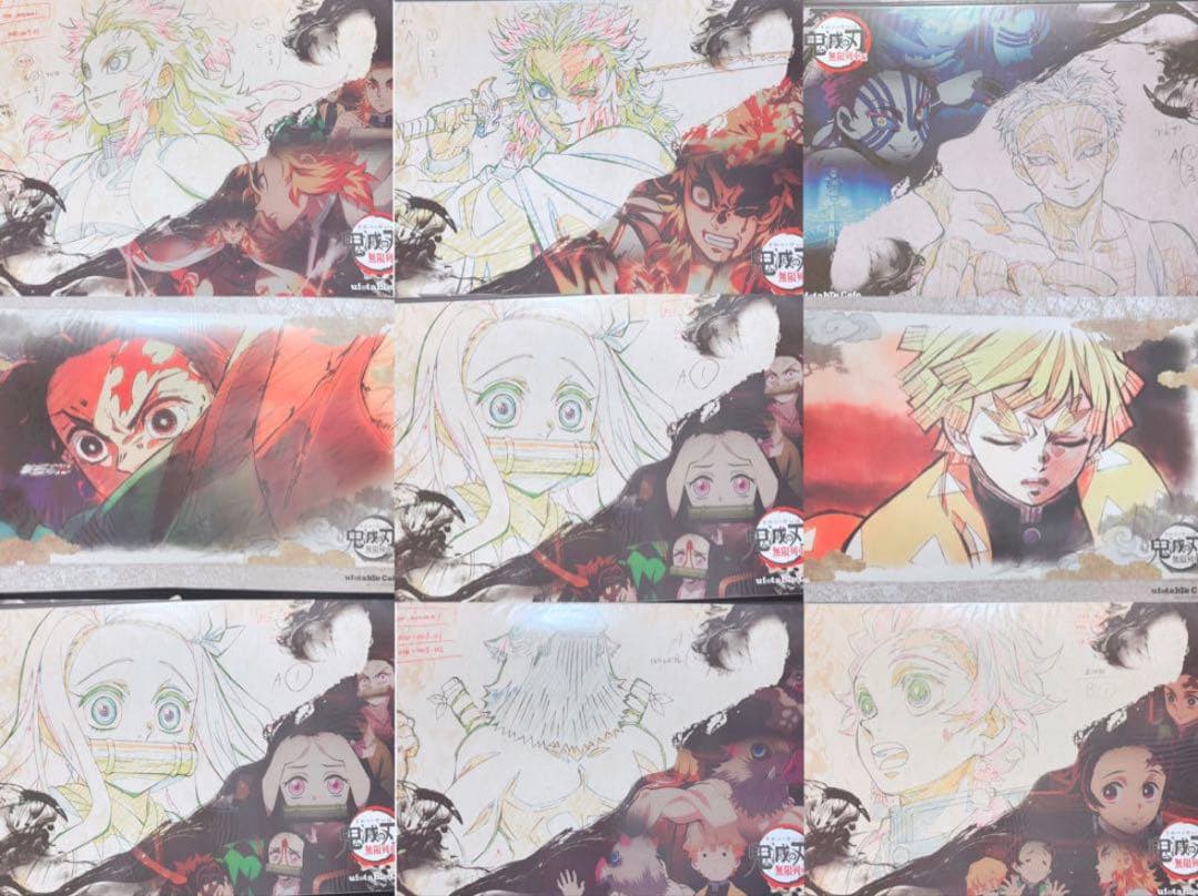 鬼滅の刃 ufotable cafe カフェ ランチョンマット 大量 まとめ売り
