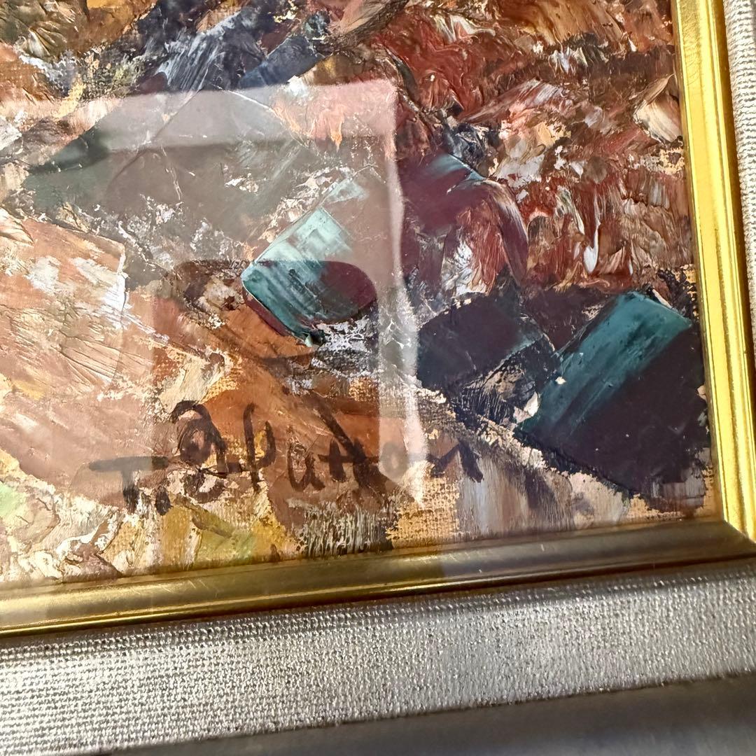 絵画 服部保 長城 油彩 油絵 風景画 F8 定価37万円