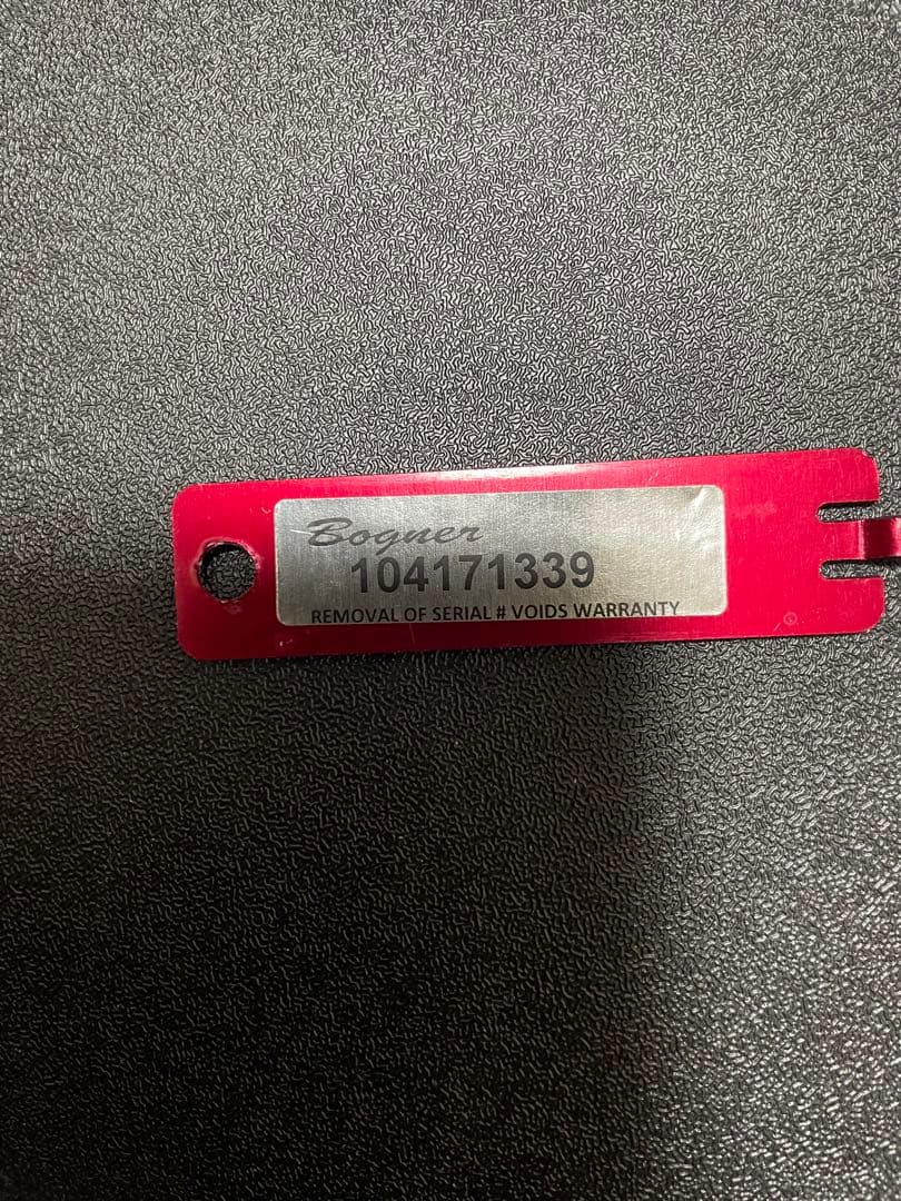ギター Bogner ecstasy red