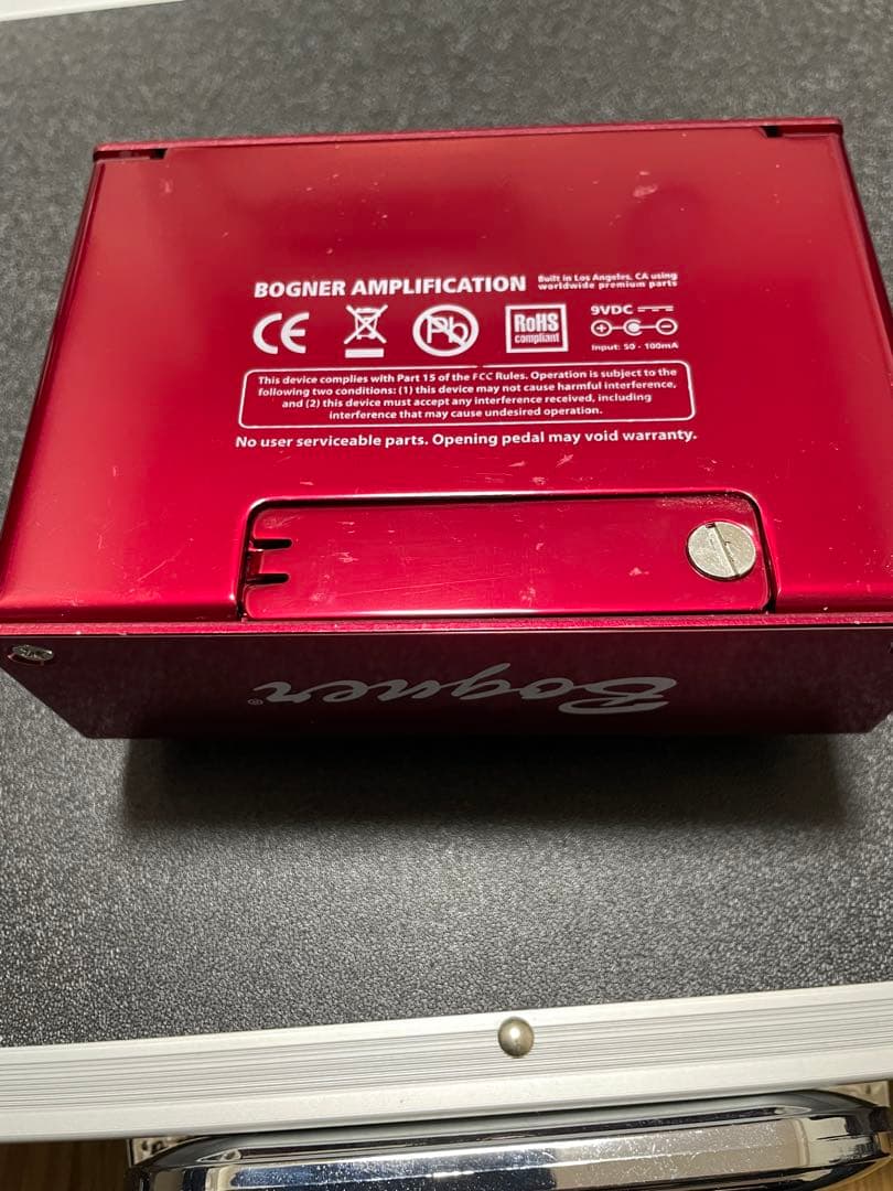 ギター Bogner ecstasy red