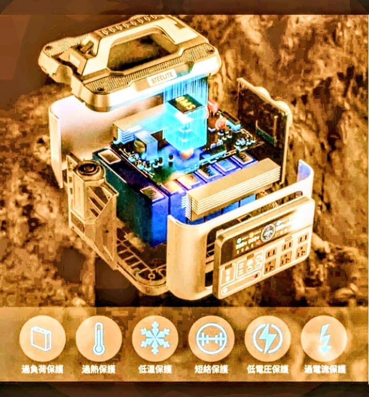 災害ポータブル電源 2200W 大容量 2220Wh/600000mAh 蓄電池