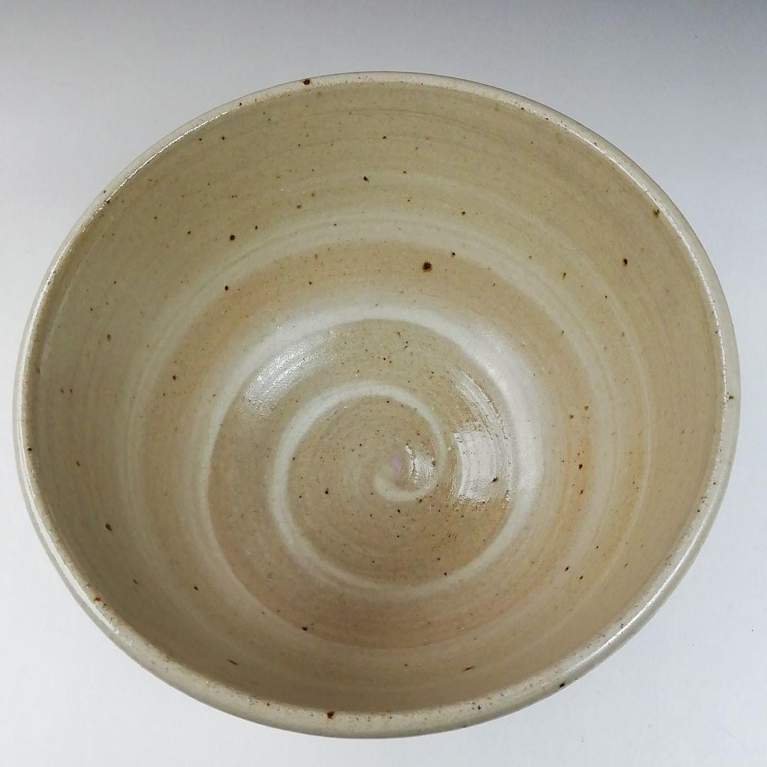Ｔ５７０　茶碗　『赤絵　水鳥』『露光窯　冬柴文廣 作』　共箱　抹茶碗　茶道具