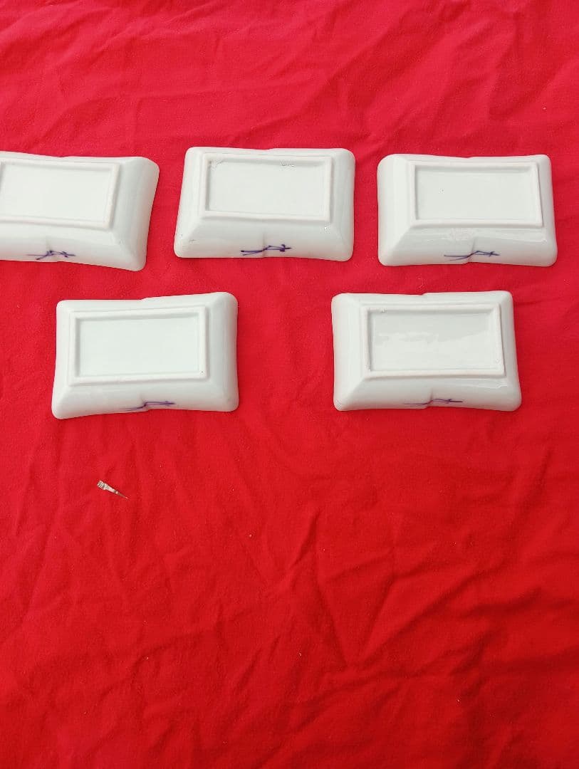 古伊万里　小皿　角皿　５枚
