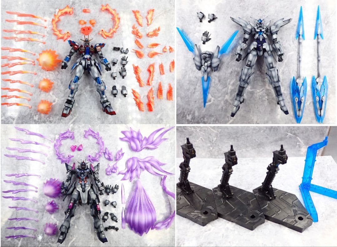 HGトライバーニングガンダム ディナイアルガンダム トランジェントガンダム