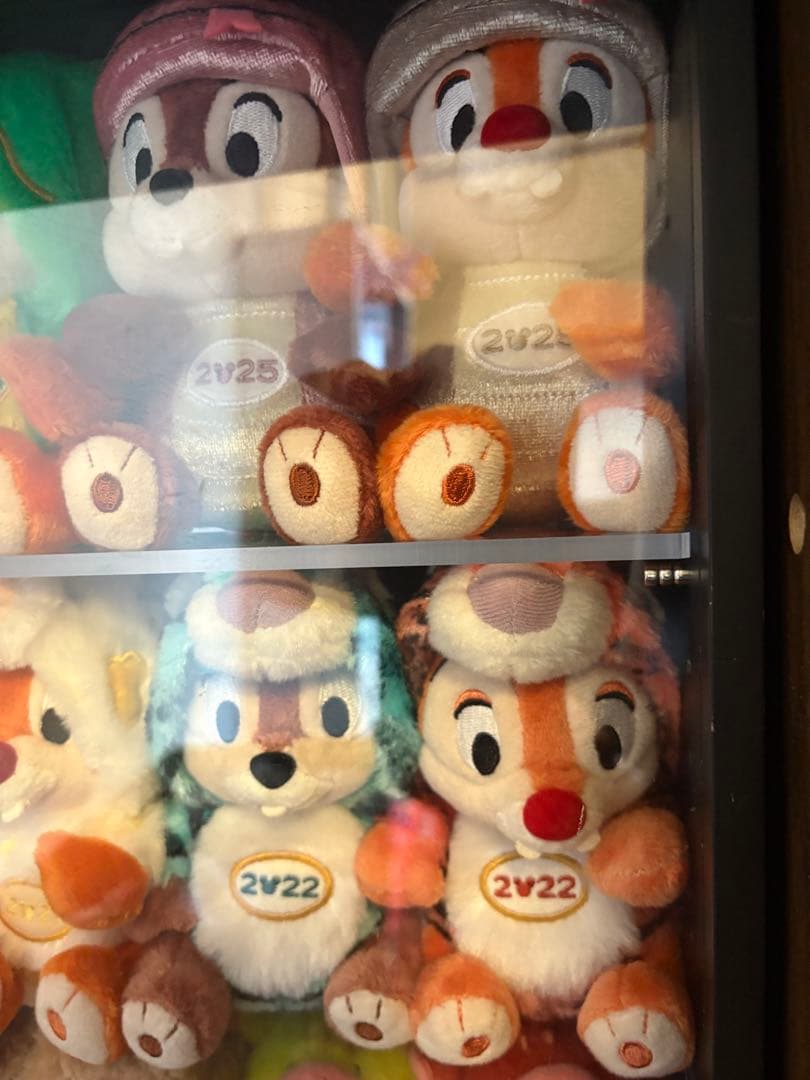 ディズニー チップとデール 干支ぬいぐるみセット ケースは付いておりません