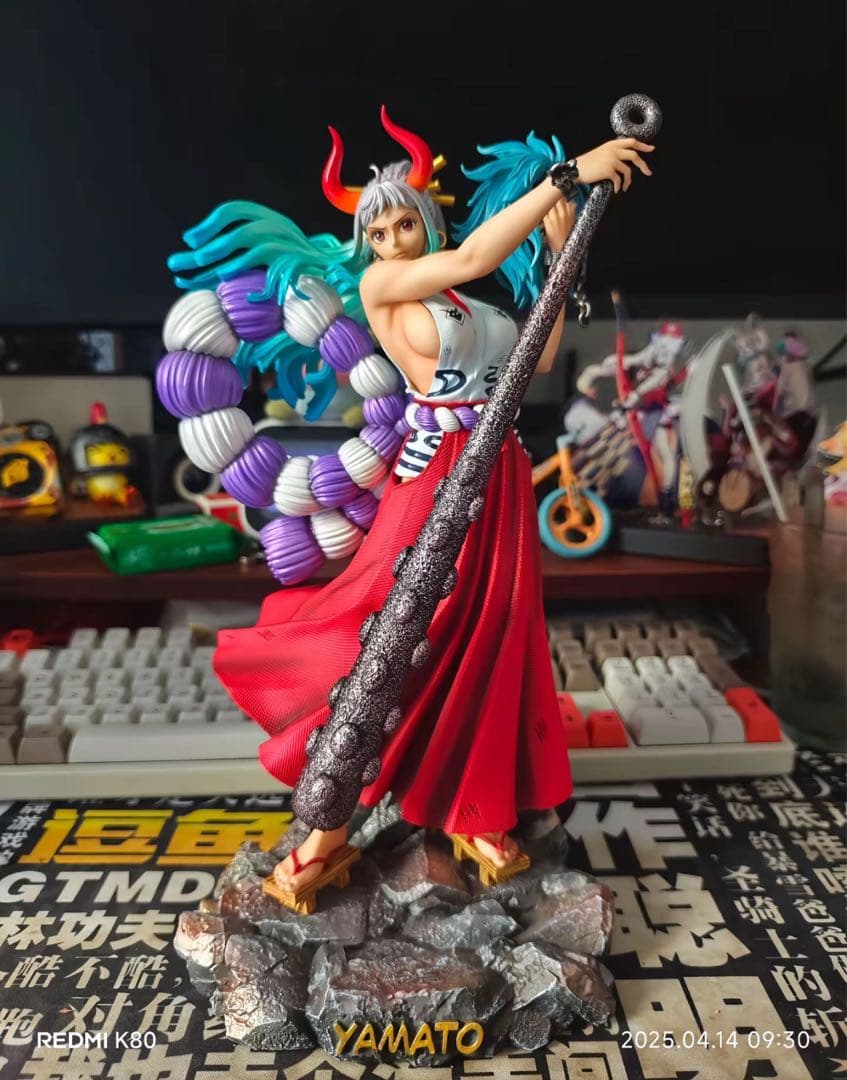 ワンピース ヤマト(大和) ガレージキット フィギュア1/8popサイズ