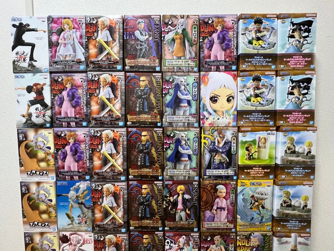 未開封 ワンピースフィギュア 56個 まとめ売り DXF ONE PIECE