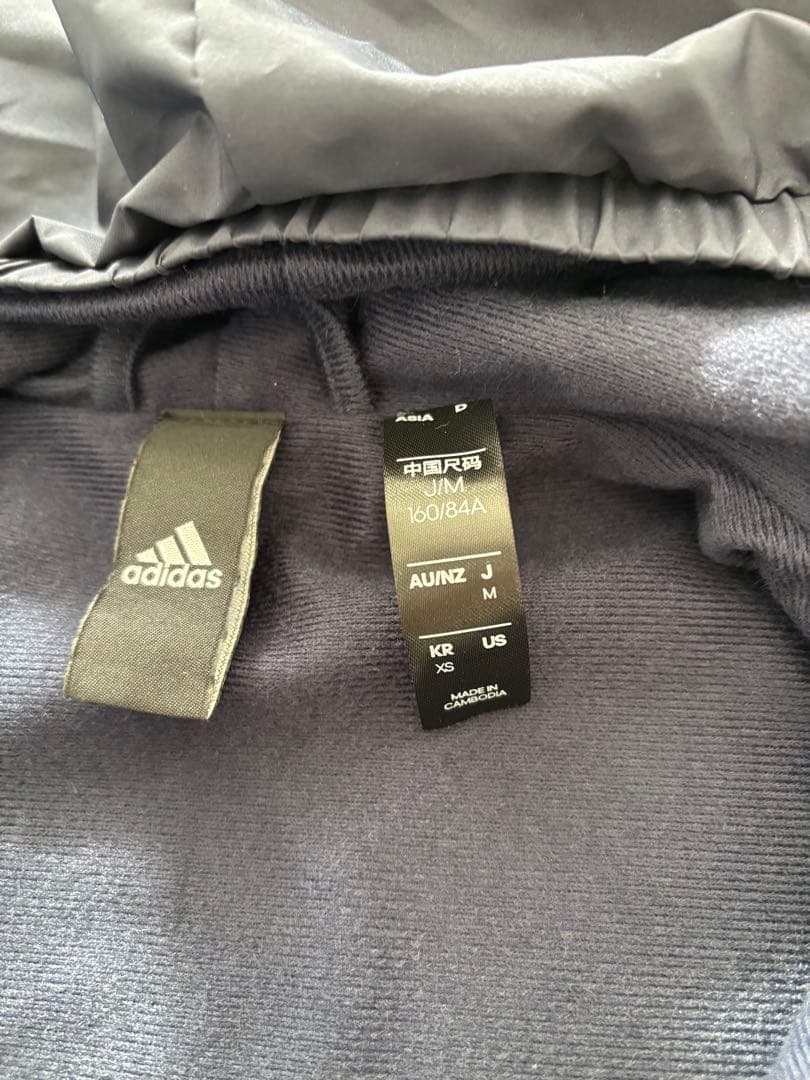 adidas ウィンドブレーカー上下セット 黒/赤